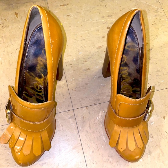 Sam Edelman platform fringe heels - Picture 1 of 6